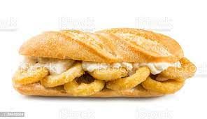 Mexican Calamari Sandwich
