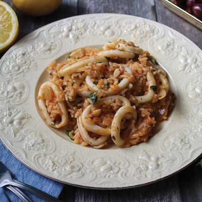 Calamari Rice Dish