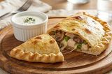 Calzone Pollo Funghi Pizza with Ranch Sauce Large