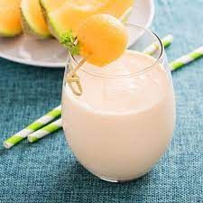 Cantaloupe And Vanilla Smoothie