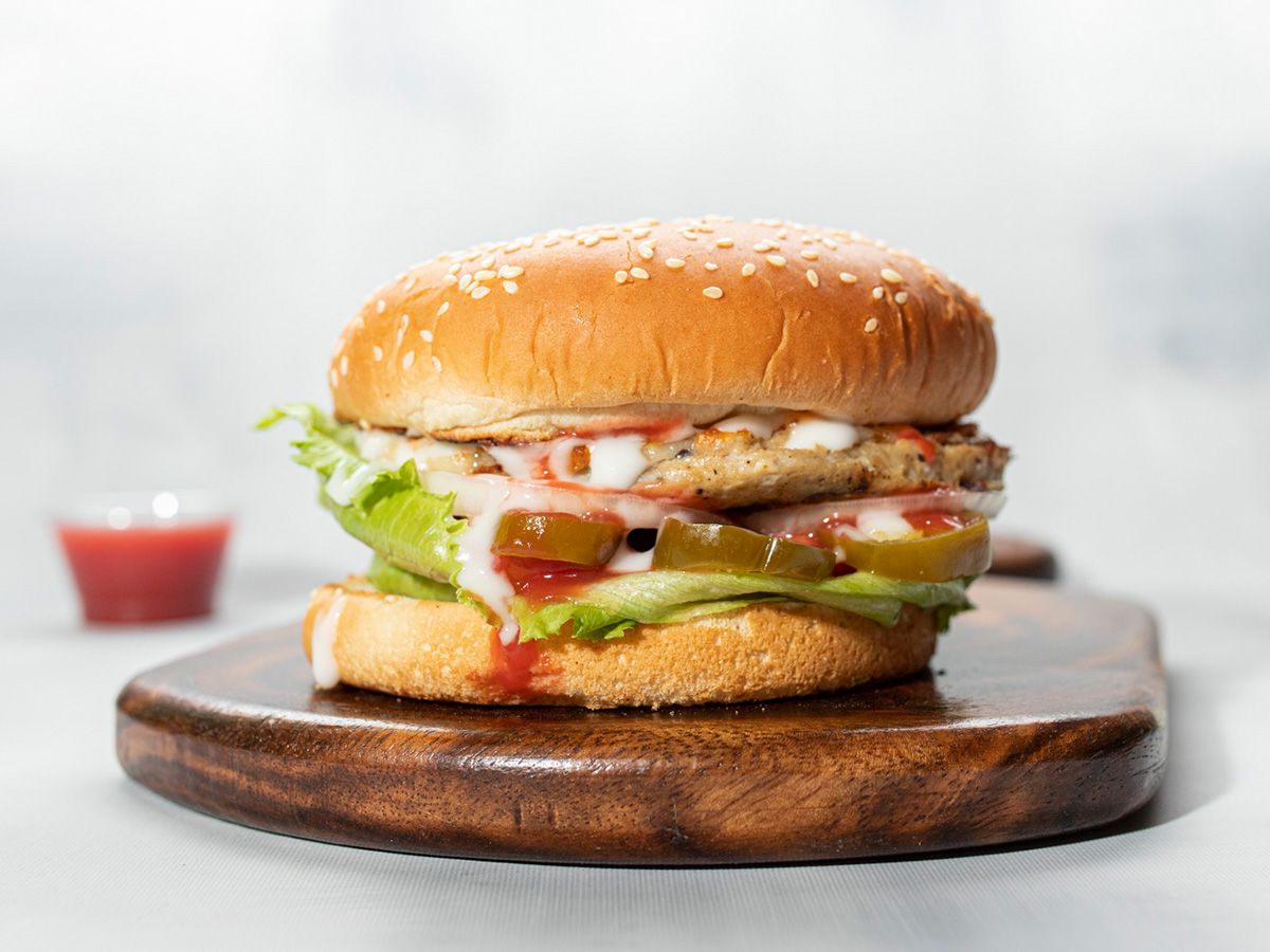 Jeepawy Chicken Burger Sandwich