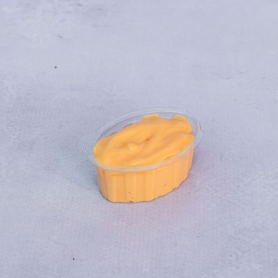 Add Cheddar Sauce To Potatoes