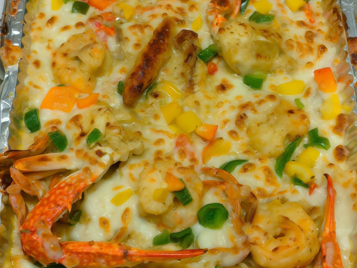 Seafood Pasta Casserole