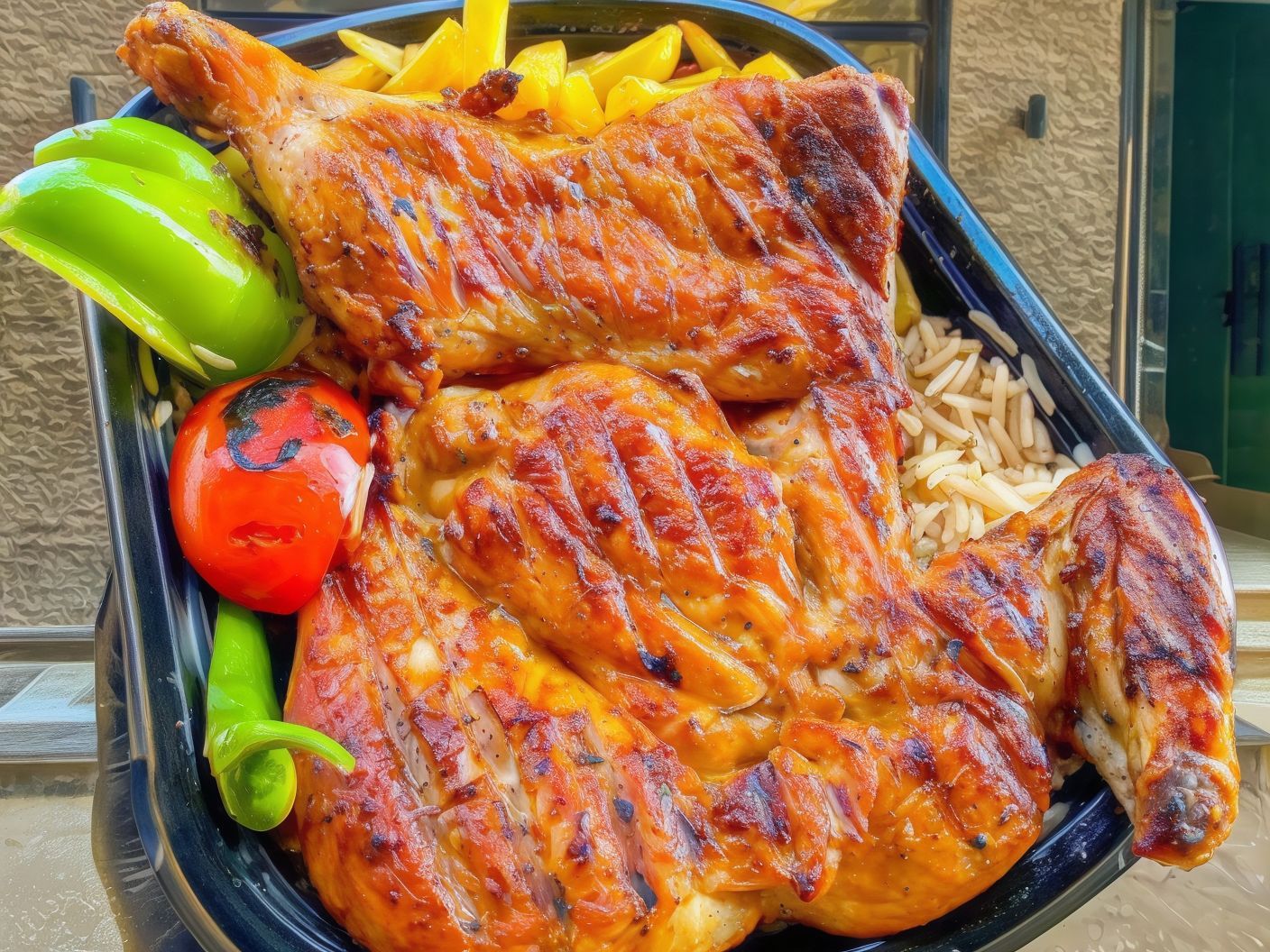 Half Grilled chicken order