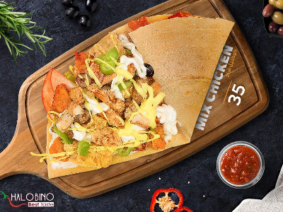 Chicken Cocktail Crepe