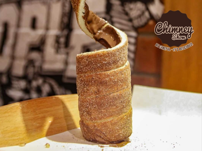 Kinder Chimney Cake