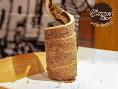 Nutella Oreo Chimney Cake