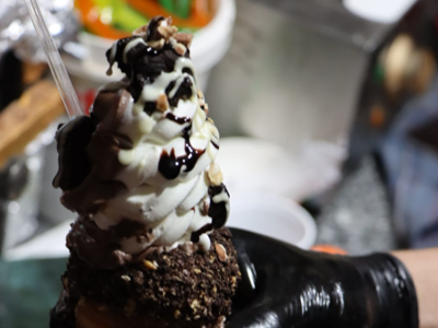 Chimney Brownies Cono