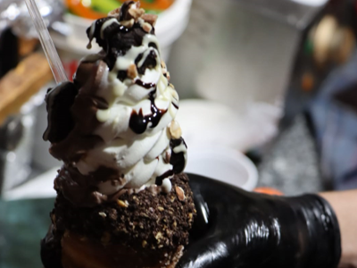 Chimney Overtodd chocolate Cono