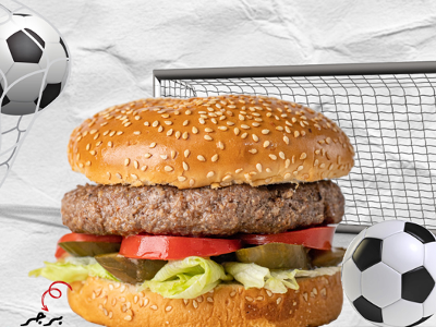 Meat Burger Sandwich