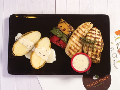 Grilled Chicken Without Sauce