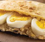 Foul With Eggs Sandwich