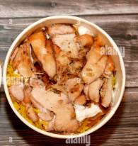 Double Syrian Chicken Shawarma Fatteh