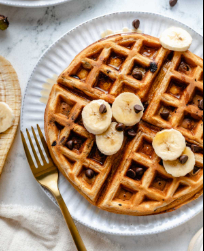 Waffle Bannana tufy (Bannana- Caramel)