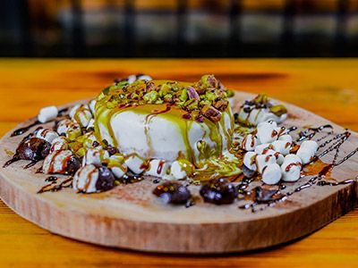 Caramel And Pistachio Madness