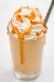 Frappe With Caramel Crust