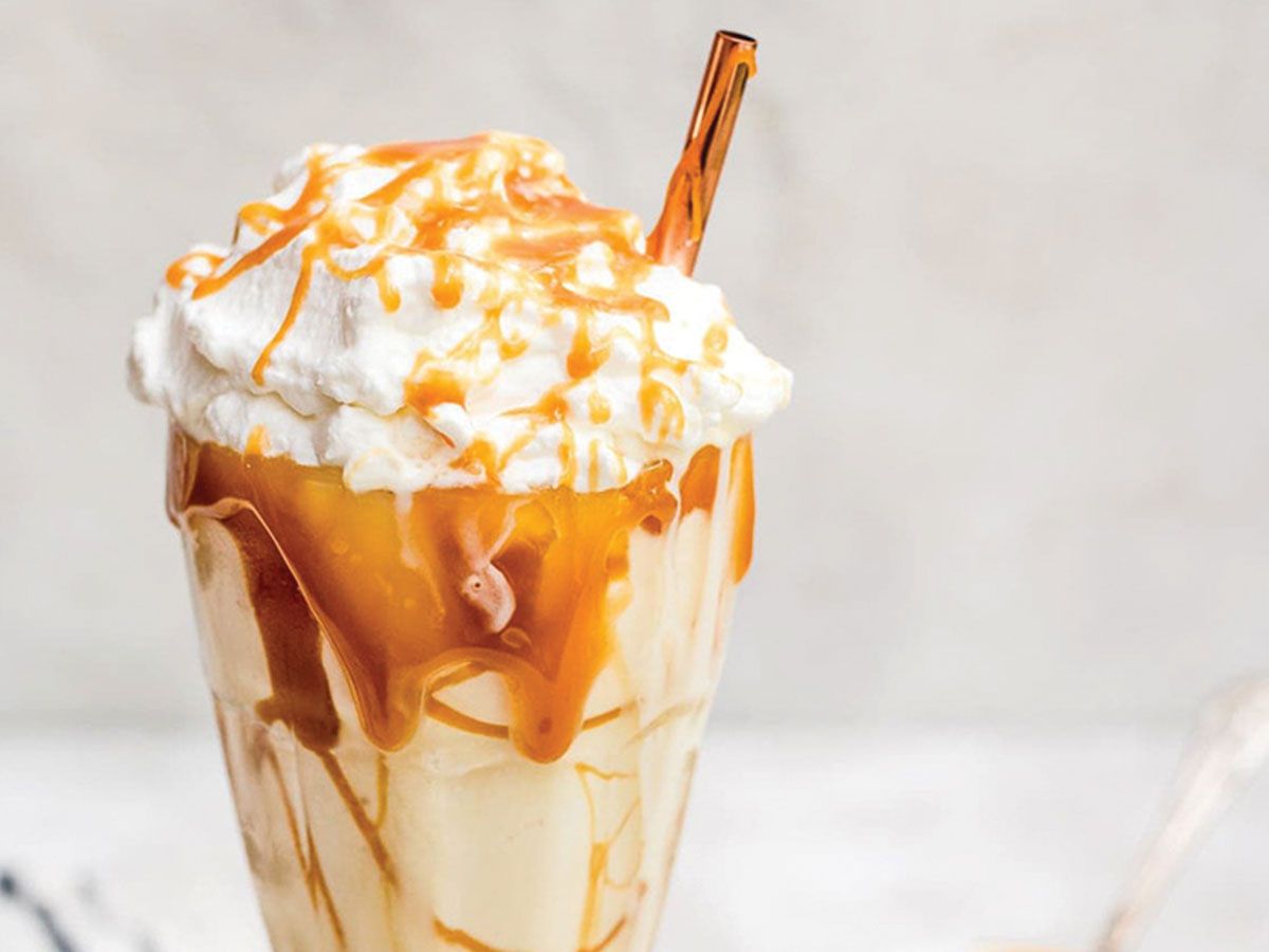 caramel milkshake