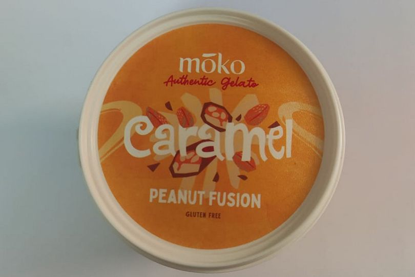 Caramel Peanut Fusion Moko Gelato 500 ML