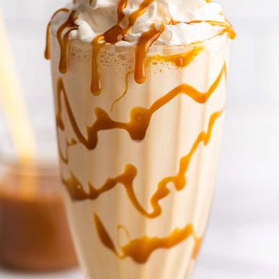 Caramel milkshake
