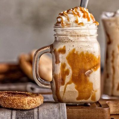 Caramel Vanilla Frappe