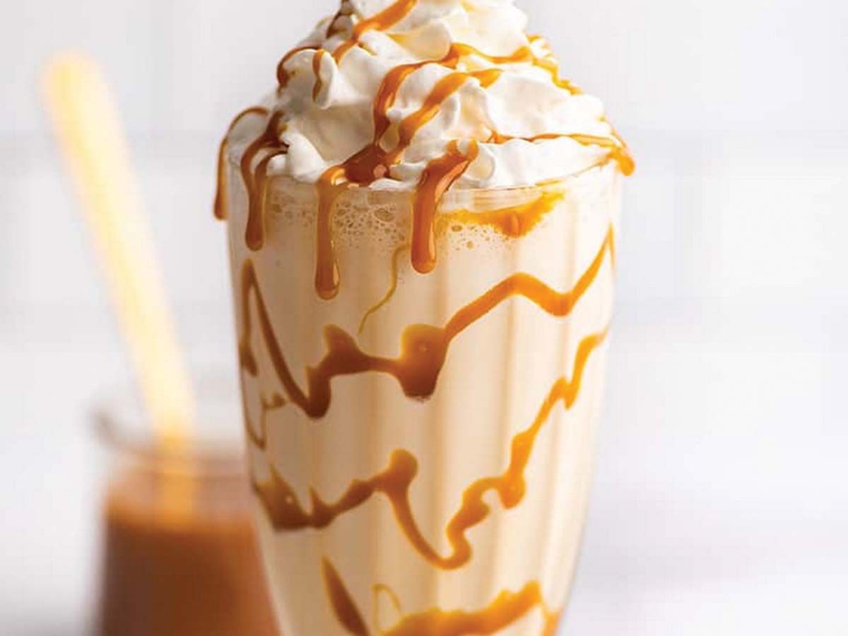 Caramel milkshake