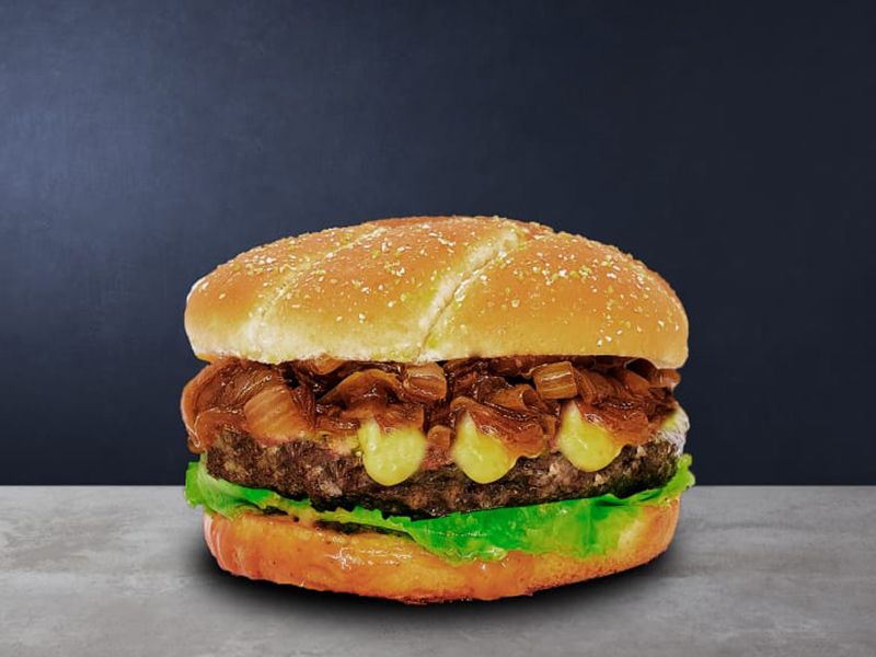 Caramelized Onion Burger Sandwich
