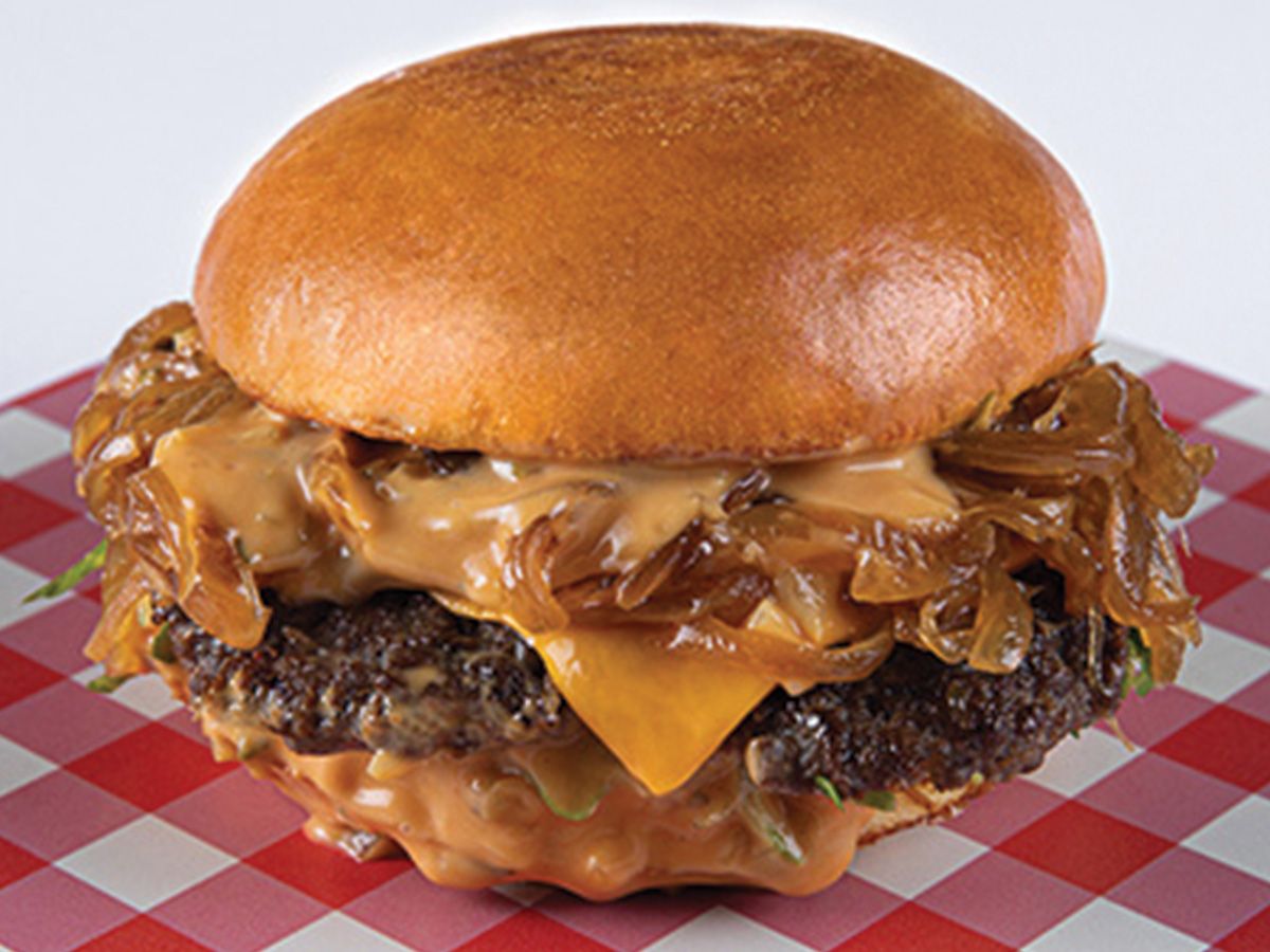 Caramelized Onion Burger