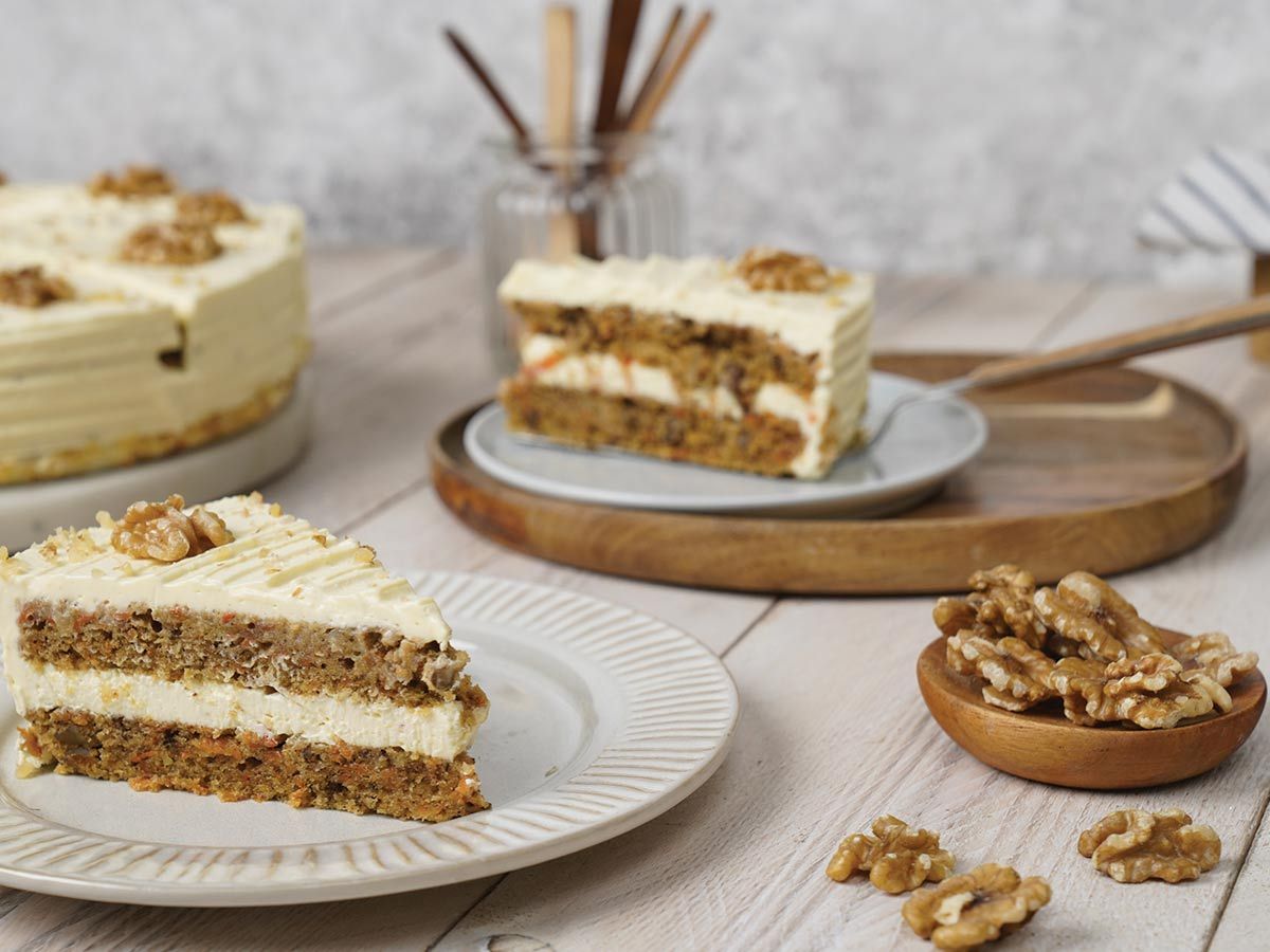 Carrot Cake Slice