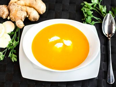 Carrot With Ginger Soup