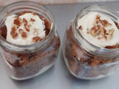 Carrot Cake In Jar