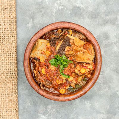 Casserole Fatteh with kandouz