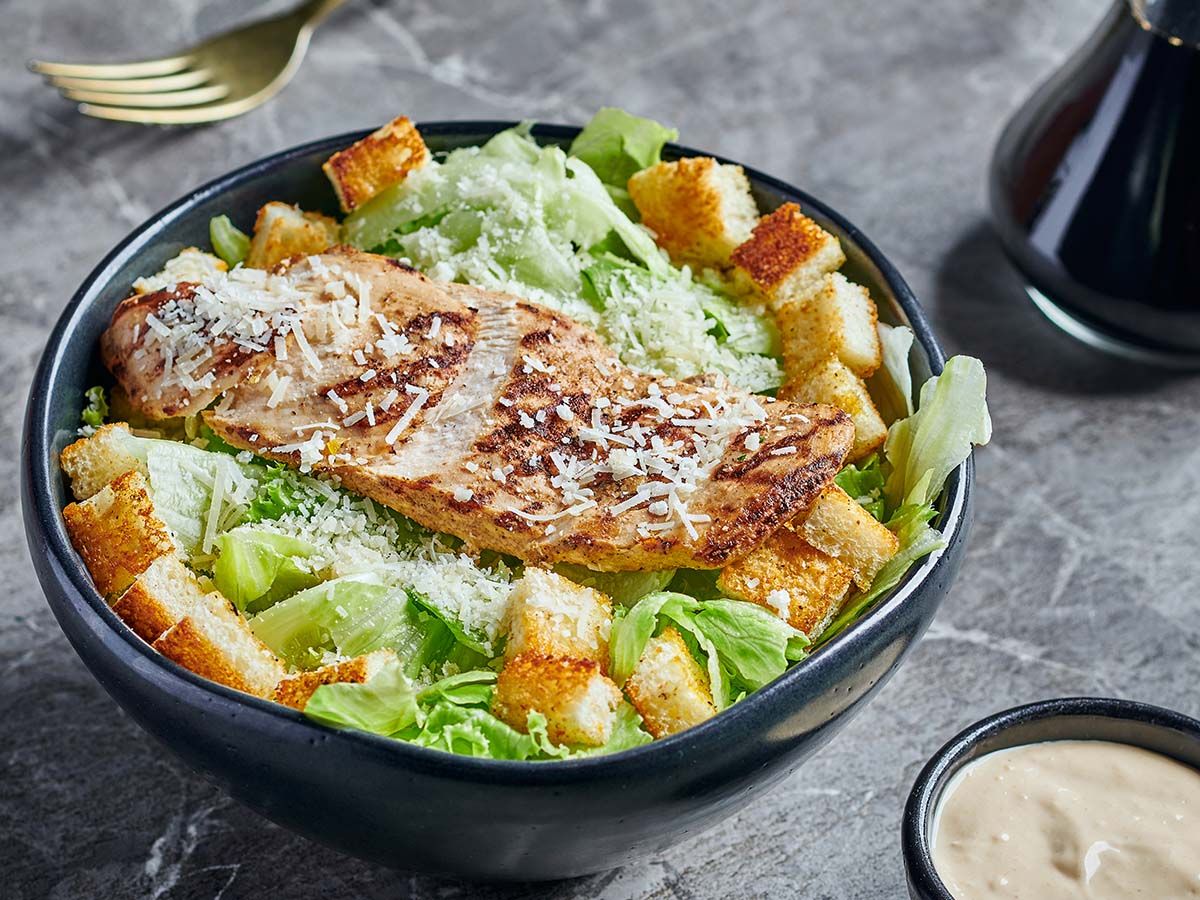 Chicken Caesar salad
