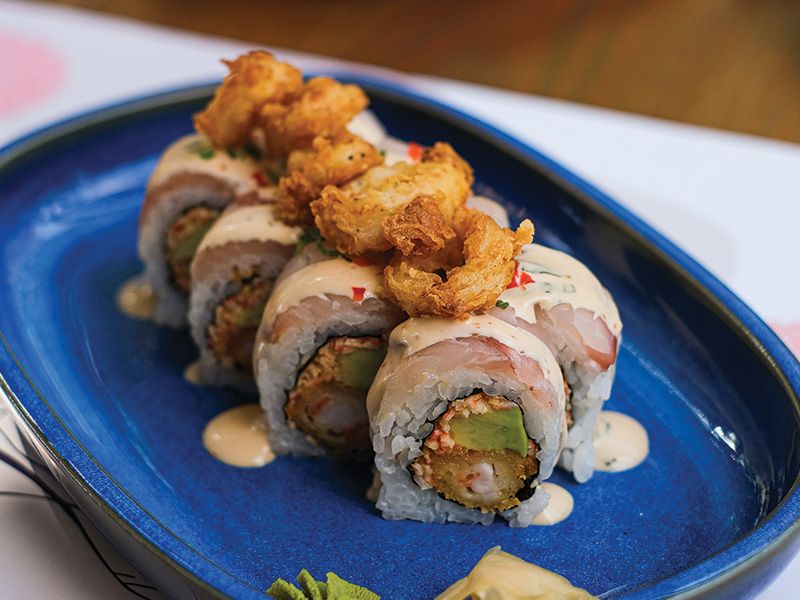 Ceviche Maki Roll