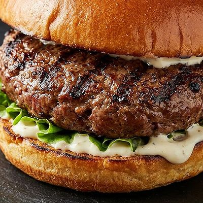 Charcoal Burger Sandwich