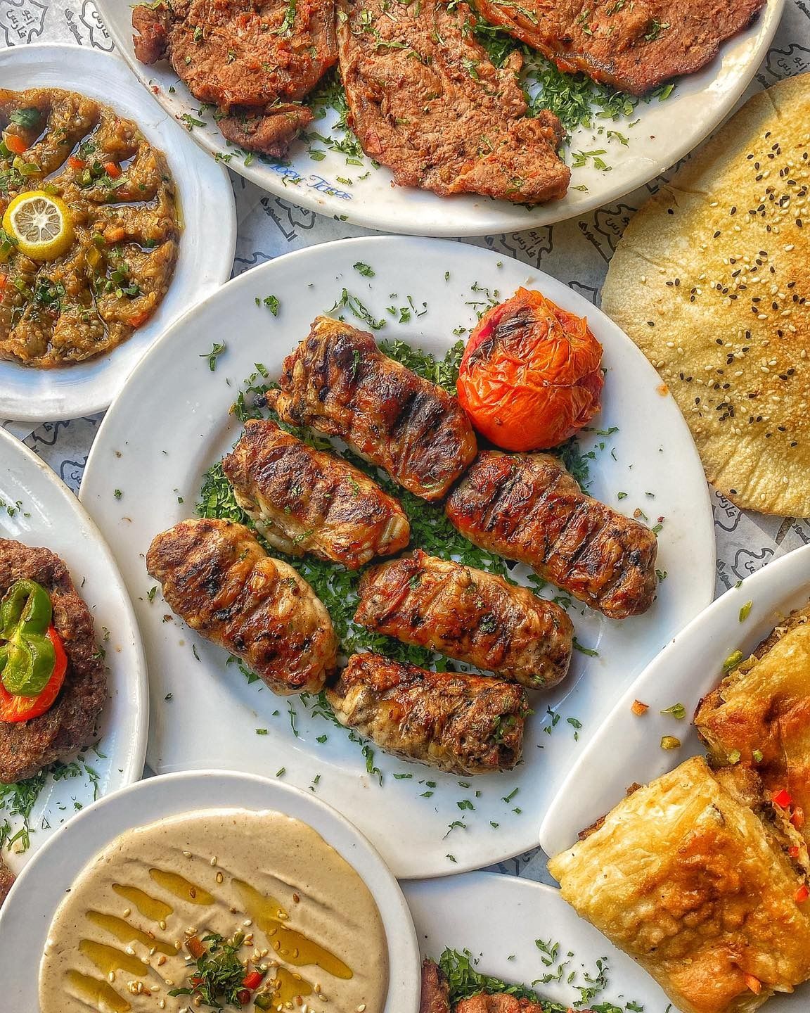 Grilled Tarb Charcoal