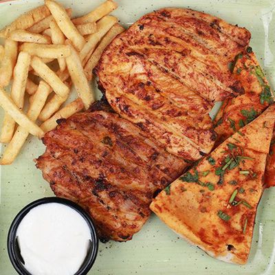 Charcoal Grilled Chicken Meal (Half Boneless Chicken)