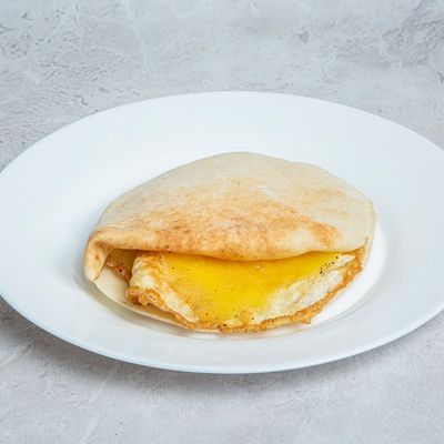 Cheddar Omelet Sandwich