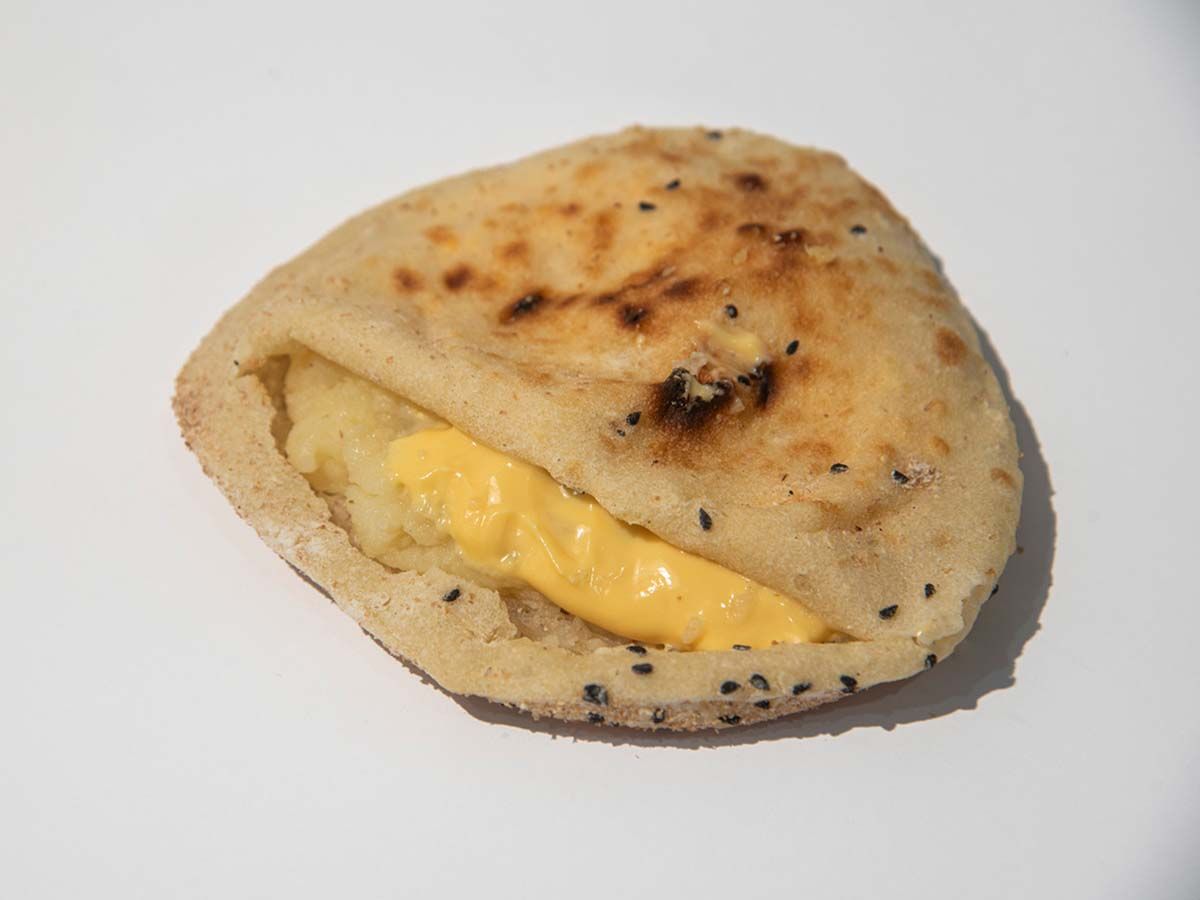 Mashed Potato Cheddar Sandwich