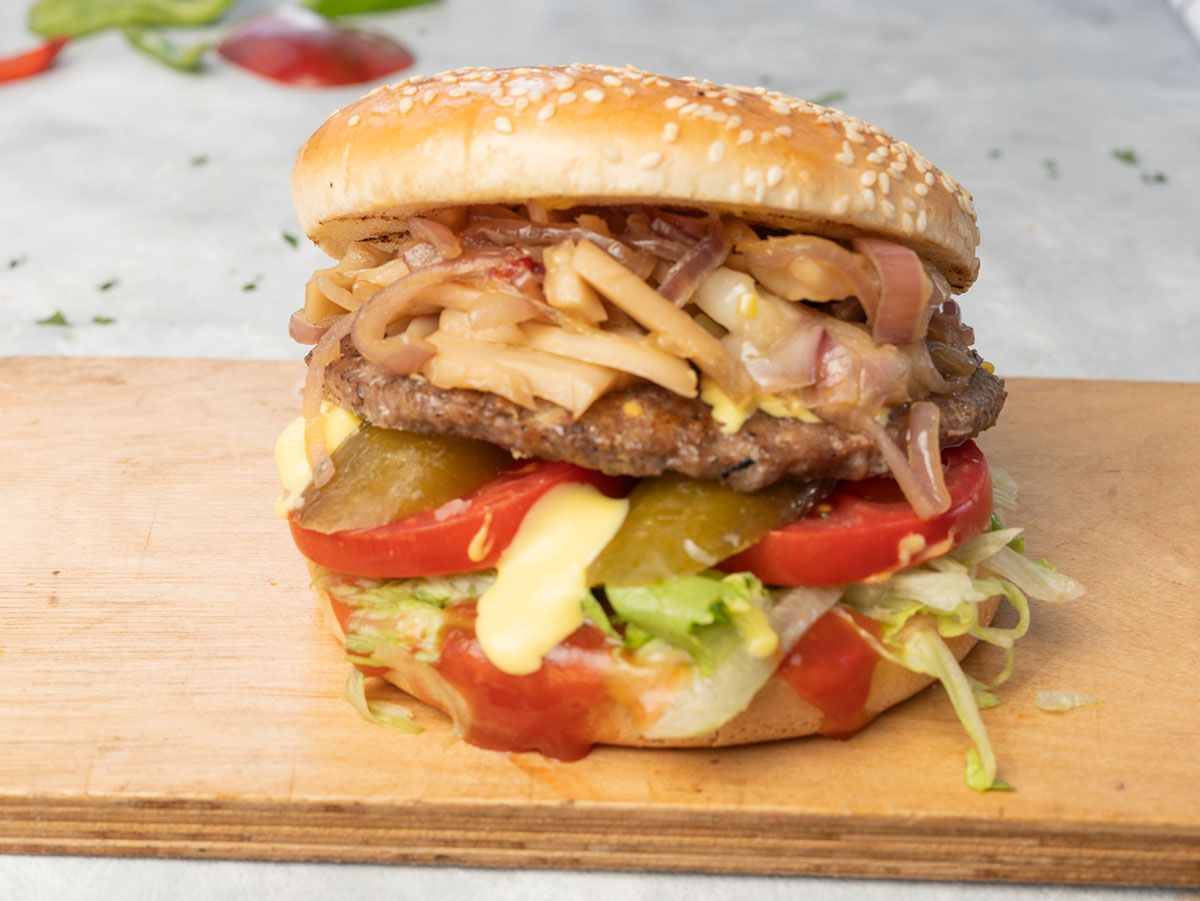 Mushroom Ranch Burger