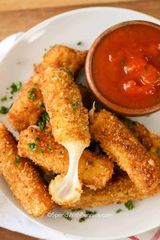 Fried Mozzarella Cheese