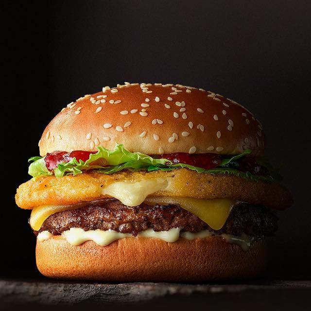 Burger With Cheese Sandwich