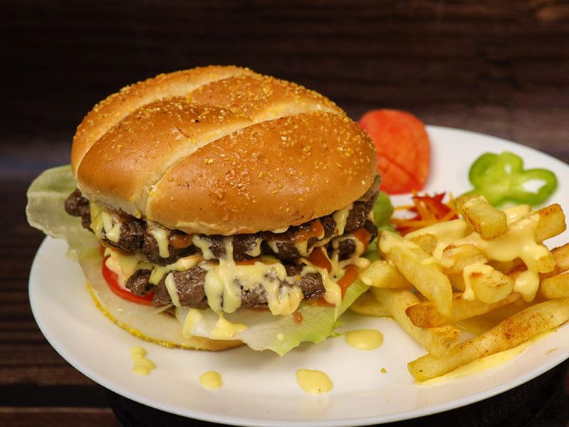Cheese Burger Sandwich