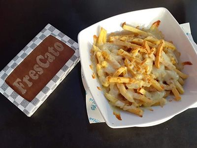 French Fries With Mozzarella Cheese