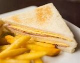 Cheese Fries French bread Sandwich