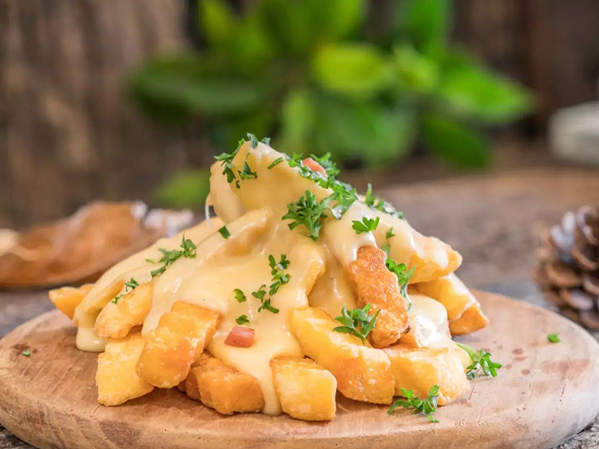 Melted Cheddar Cheese Fries