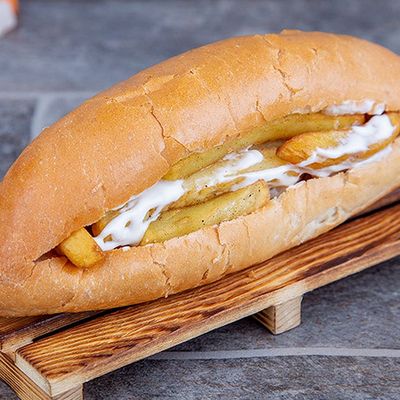 Cheese Potatoes Sandwich