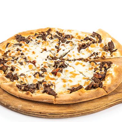 Meat Shawerma With Cheese Pie