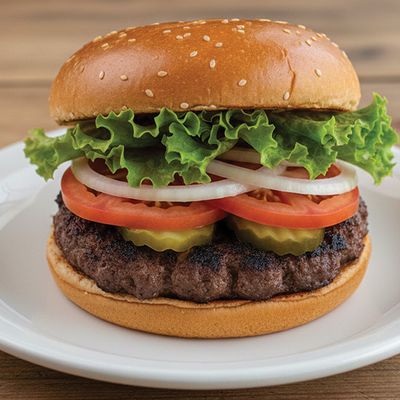 Cheese Stuffed Burger Sandwich