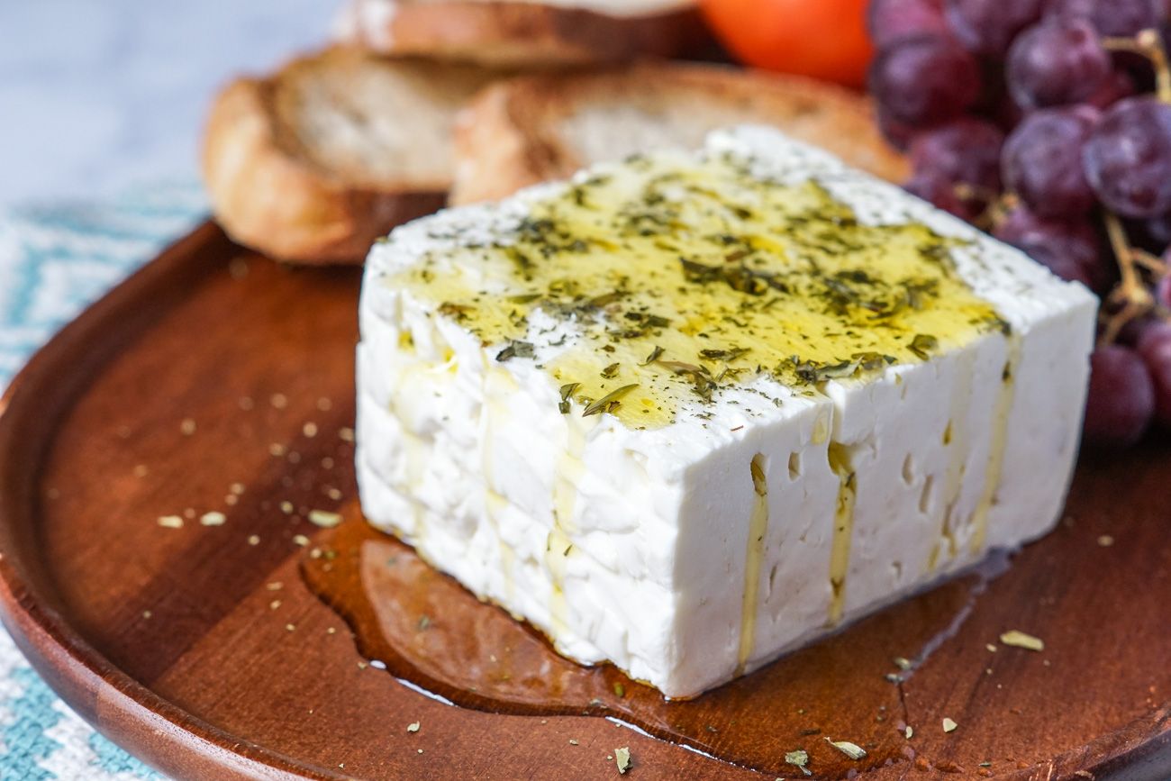 Cheese With Olive Oil