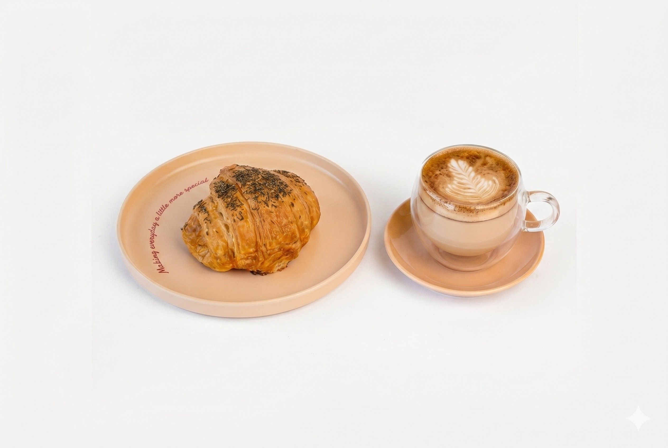 Thyme Croissant + Flat White
